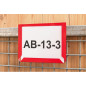 Magnetni žep s prozorno folijo "A6 Vodoravno" ( Set 10 kos) Magnetni žep s prozorno folijo "A6 Vodoravno" ( Set 10 kos)
