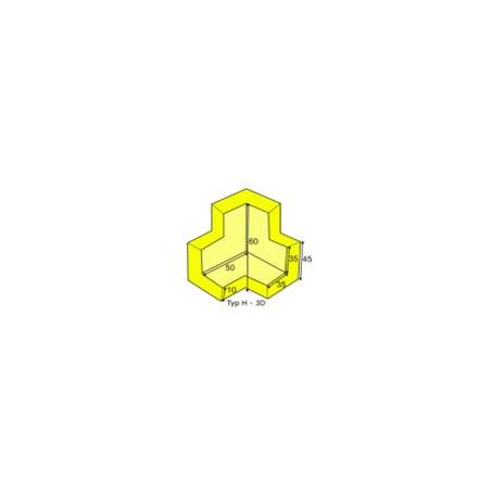 Kotni rob Type H, 3D