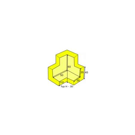 Kotni rob Type E, 2D