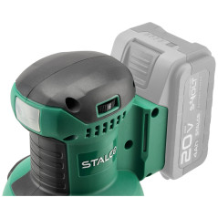Akumulatorski ekscentrični brusilnik ESS20-125 20V S-VOLT
