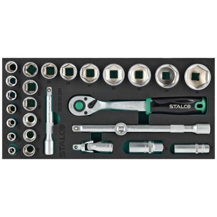 Komplet nasadnih ključev CrV 1/2”