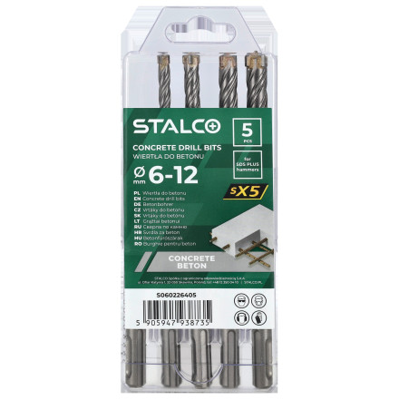 SDS Plus Set svedrov za beton SX5 5 kos