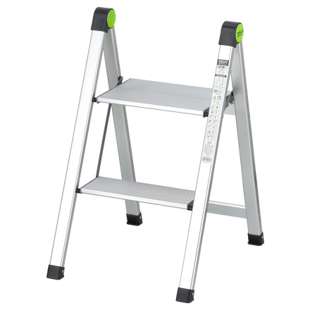Alu Mini Slim Lestev - 2 Stopnici