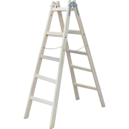 Slikopleskarska lesena Lestev, 9 Stopnic, 2550mm