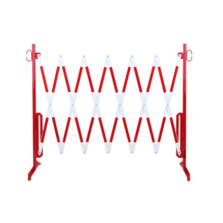 Crash stop raztegljiva zapora 3600 mm rdeče-bela