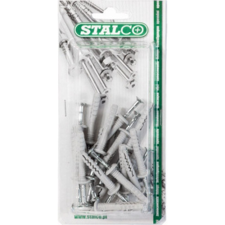 Zatič za pritrjevanje z vložkom BKSM 6x80 mm, 11kos