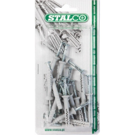 Zatič za pritrjevanje z vložkom BKSM-K 6x60 mm, 15kos