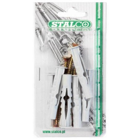 Vložek BKU-10 z vijakom 5,0x80 mm, 5 kos