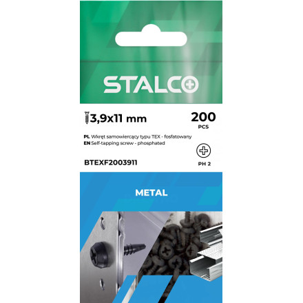 Samovrtalni vijak Wafer PH 3.5x11mm 100/1