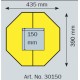 Varnostna zaščita za stebre 100 x 100 mm