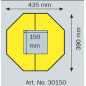 Varnostna zaščita za stebre 150 x 150 mm Varnostna zaščita za stebre 150 x 150 mm
