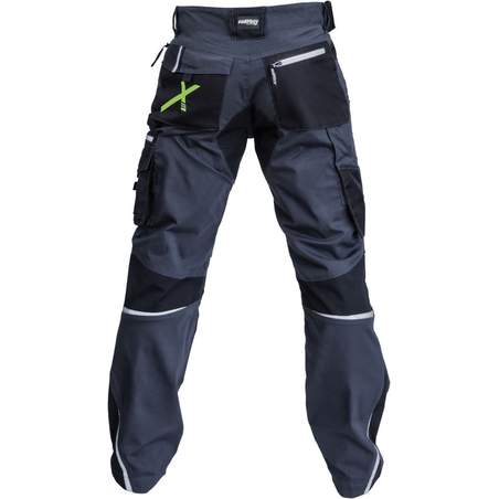 Delovne hlače PROFESSIONAL FLEX LINE Sive "L"