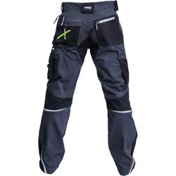 Delovne hlače PROFESSIONAL FLEX LINE Sive "XL"