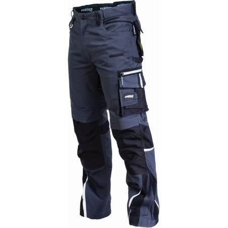 Delovne hlače PROFESSIONAL FLEX LINE Sive "2XL"