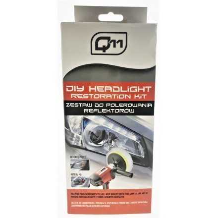 Q11 DIY HEADLIGHT RESTORATION KIT