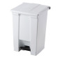 Zabojnik s pedalko 45,5L - bel Zabojnik s pedalko 45,5L - bel