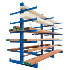Dvostranski konzolni regal Medium 2500 x 400 mm