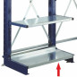 Polica za konzolni regal 1300 x 800 mm Polica za konzolni regal 1300 x 800 mm