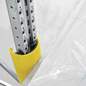 Plastični ščitnik za regale 130 x 117 x 600 mm Plastični ščitnik za regale 130 x 117 x 600 mm