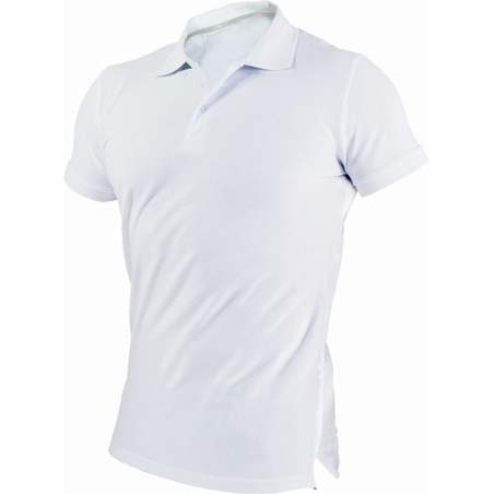 Moška polo majica GARU, Bela, 3XL