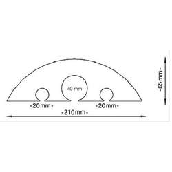 Kabelski most rumen 1200 mm