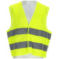 Odsevni Telovnik SHINE SUMMER Rumen "XL"