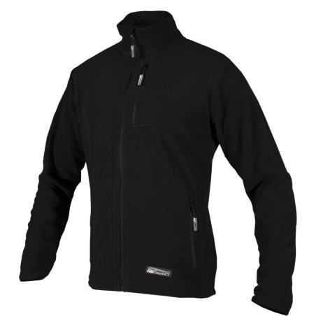 Moški flis pulover NAVAS Črn "4XL"