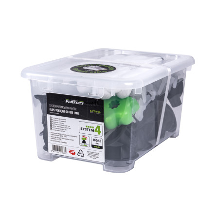 Izravnalni komplet za ploščice SYSTEM 4, 1mm, 100/50