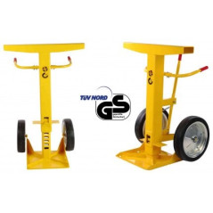 Crash stop trailer stand