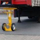 Crash stop trailer stand