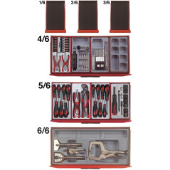 Teng Tools voziček za orodje TCMM715N