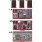 Teng Tools voziček za orodje TCMM715N Teng Tools voziček za orodje TCMM715N