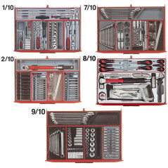 Teng Tools voziček za orodje TCMM715N