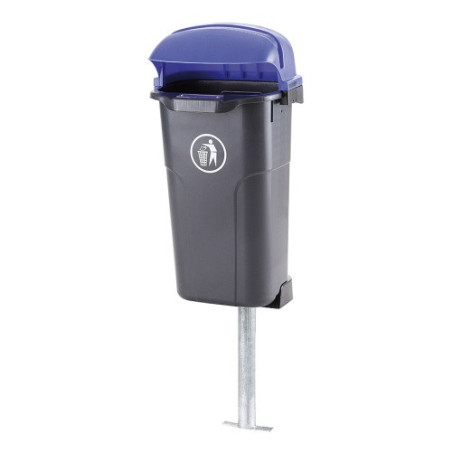 Zunanji plastični koš - zelen
