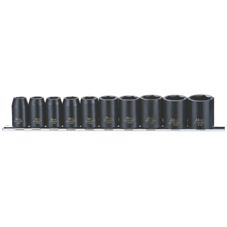 Teng Tools Impact nastavki kratki 1/2'' 9121