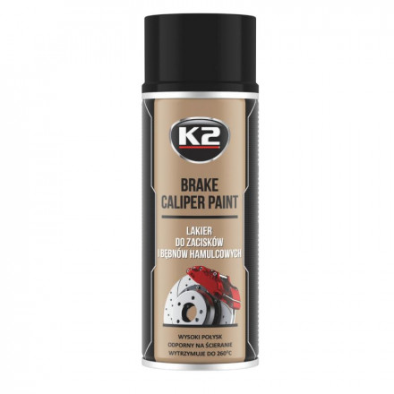 K2 Brake Caliper Spray 400 ml - črn