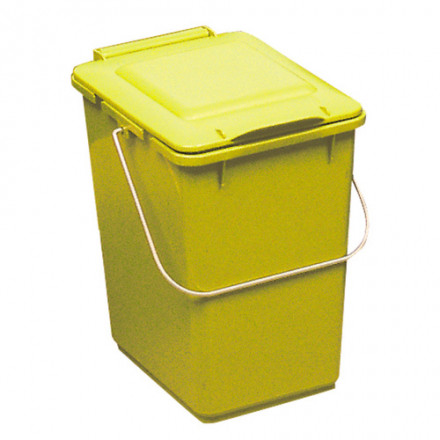 Koš za ločevanje odpadkov KSB 10 - rumen