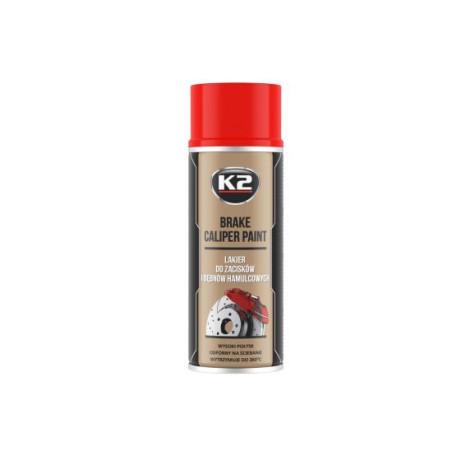 K2 Brake Caliper Spray  400 ml - rdeča