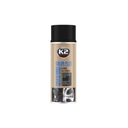 K2 Color Flex 400 ml - črna sijaj