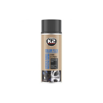 K2 Color Flex 400 ml - črna mat