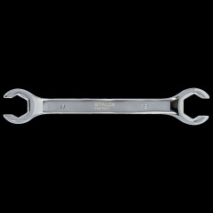 Polodprti obročni ključ 8x10 mm CrV
