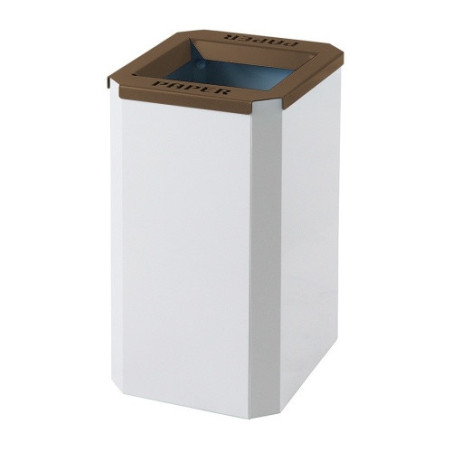 Meva koš za ločevanje 32,8 L - rjav