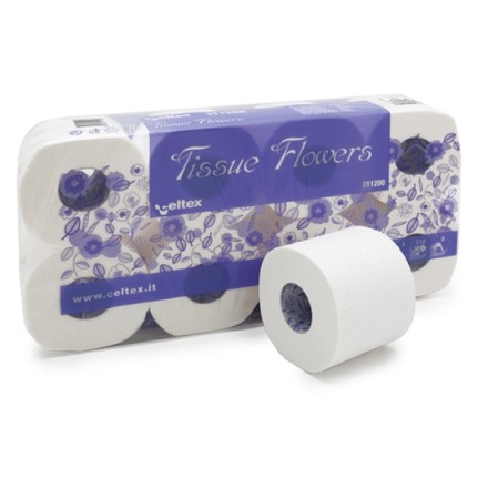 WC papir Tissue Flowers 72 rolic