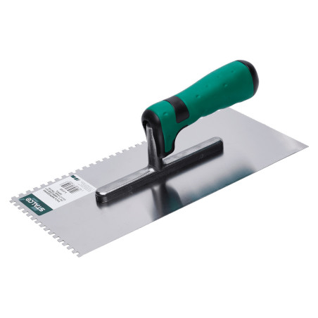 Gladilka Inox z zobmi 4x4, 280 x 130 mm