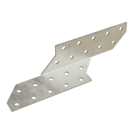 Povezovalnik špirovcev 33 x 290 mm, desni, debelina 2.0 mm