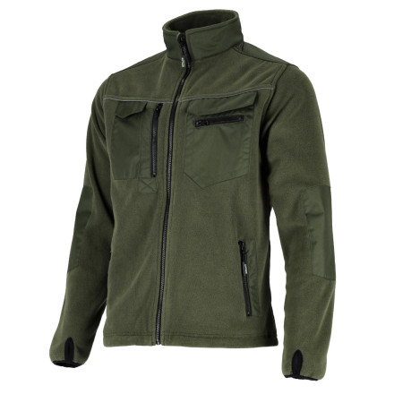 Moški flis pulover OXFORD, Olivno Zelen 4XL