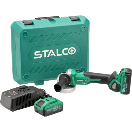 Akumulatorska kotna brusilka AGS20-125BL 20V S-VOLT