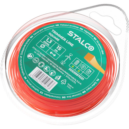 Trimer nitka kvadratna 2,4 mm x 15 m