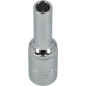 Globok nasadni ključ SPLINE 1/2'' CrV 9mm