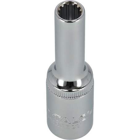 Globok nasadni ključ SPLINE 1/2'' CrV 23mm